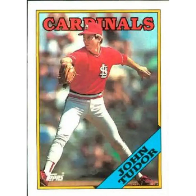 1988 Topps #792 John Tudor NM-MT St. Louis Cardinals Baseball Card - Baseball Card Single
