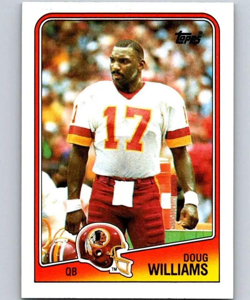 1988 Topps #8 Doug Williams EX Excellent Washington Redskins Football Card - Football Card Single