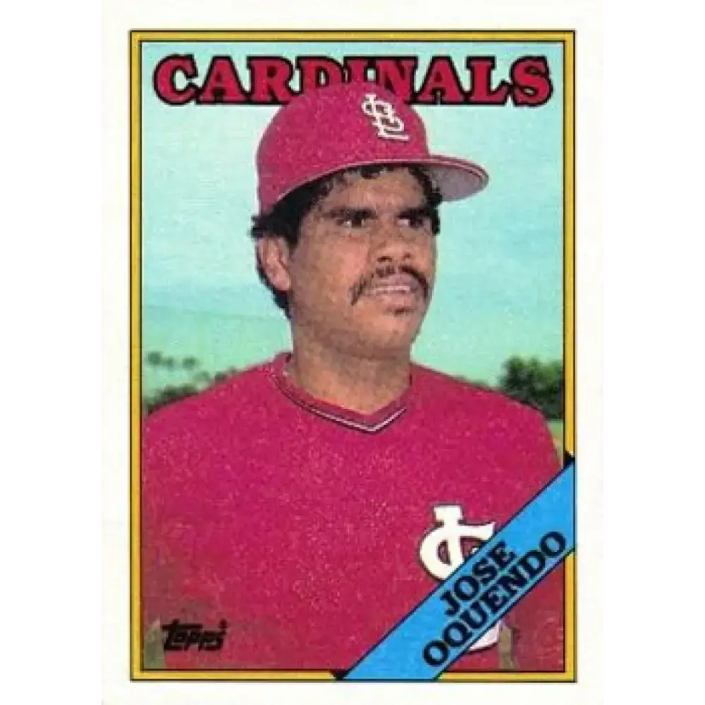 1988 Topps #83 Jose Oquendo NM-MT St. Louis Cardinals Baseball Card - Baseball Card Single