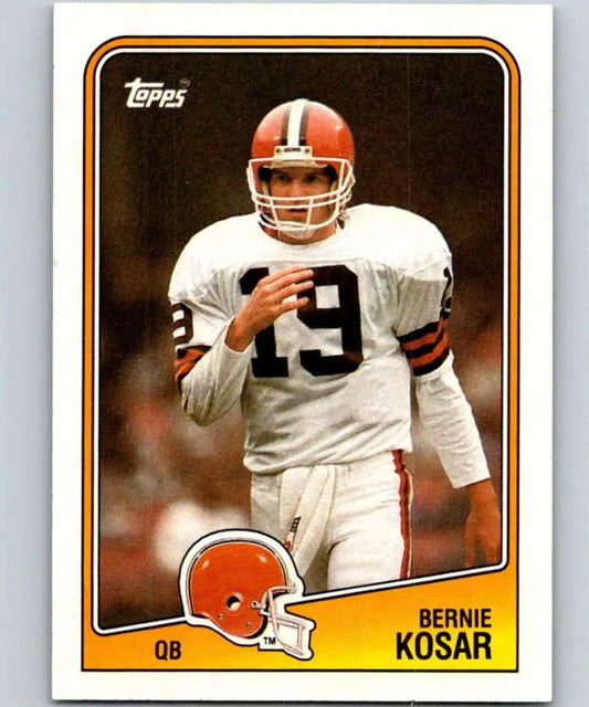 1988 Topps #86 Bernie Kosar EX Excellent Cleveland Browns Football Card