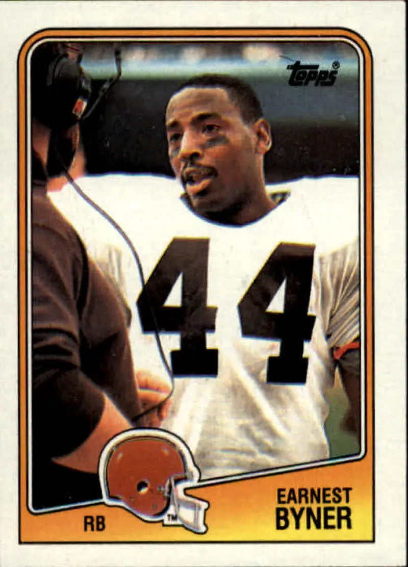 1988 Topps #87 Earnest Byner EX Excellent Cleveland Browns Football Card - Football Card Single