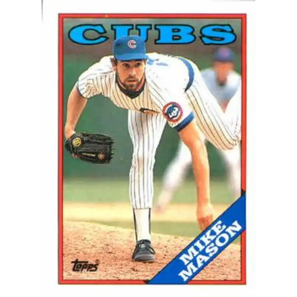 1988 Topps #87 Mike Mason NM-MT Chicago Cubs Baseball Card - Baseball Card Single
