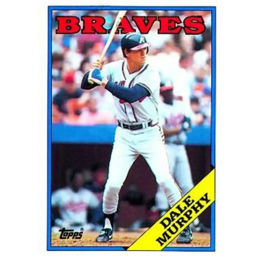 1988 Topps #90 Dale Murphy NM-MT Atlanta Braves Baseball Card