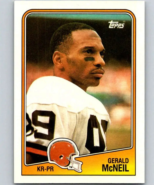 1988 Topps #90 Gerald McNeil EX Excellent Cleveland Browns Football Card
