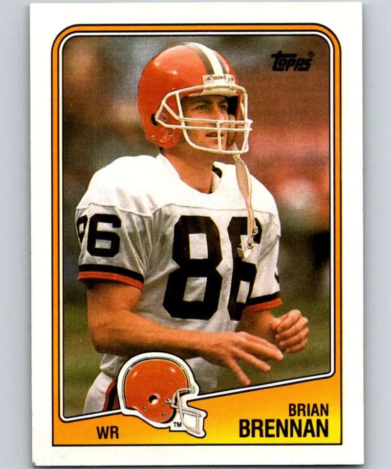 1988 Topps #91 Brian Brennan EX Excellent Cleveland Browns Football Card