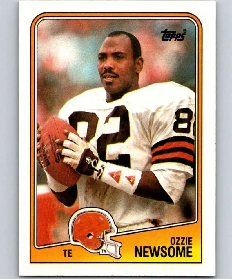 1988 Topps #92 Ozzie Newsome EX Excellent Cleveland Browns Football Card - Football Card Single