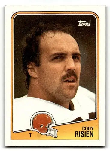 Cody Risien Cleveland Browns football card with original gloss from 1988 Topps series