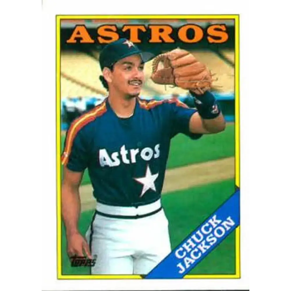 1988 Topps #94 Chuck Jackson NM-MT RC Rookie Houston Astros Baseball Card