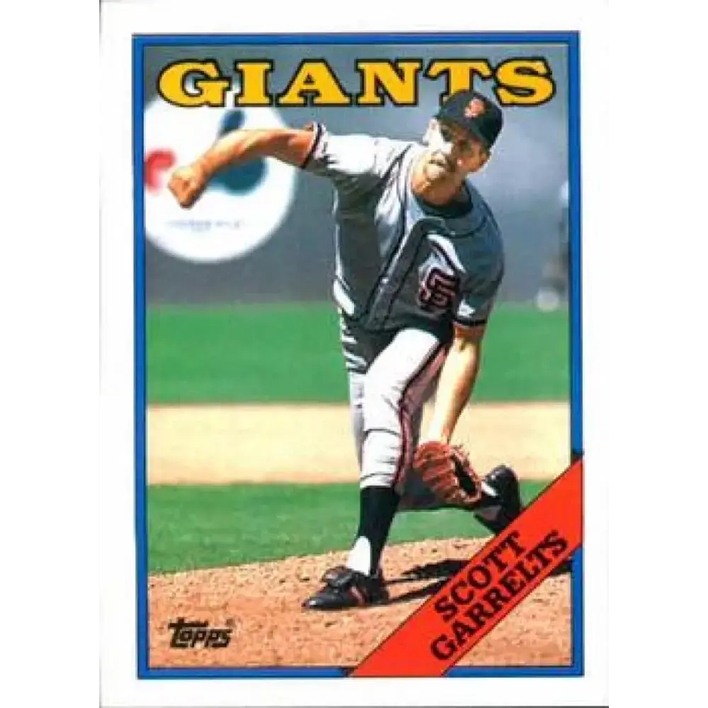 1988 Topps #97 Scott Garrelts NM-MT San Francisco Giants Baseball Card - Baseball Card Single