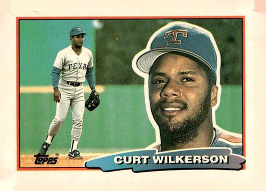 1988 Topps Big #132 Curt Wilkerson - Baseball Card Single