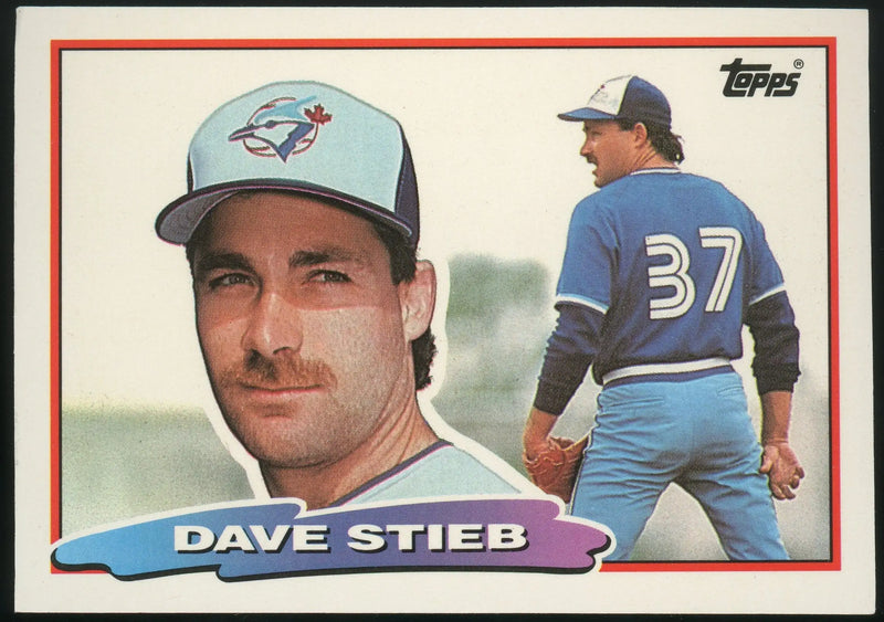 1988 Topps Big #172 Dave Stieb Toronto Blue Jays