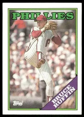 1988 Topps Bruce Ruffin #268 Baseball - Baseball Card Single