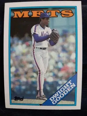 1988 Topps - Dwight Gooden #480. NY Mets. EX-NRMT - Baseball Card Single