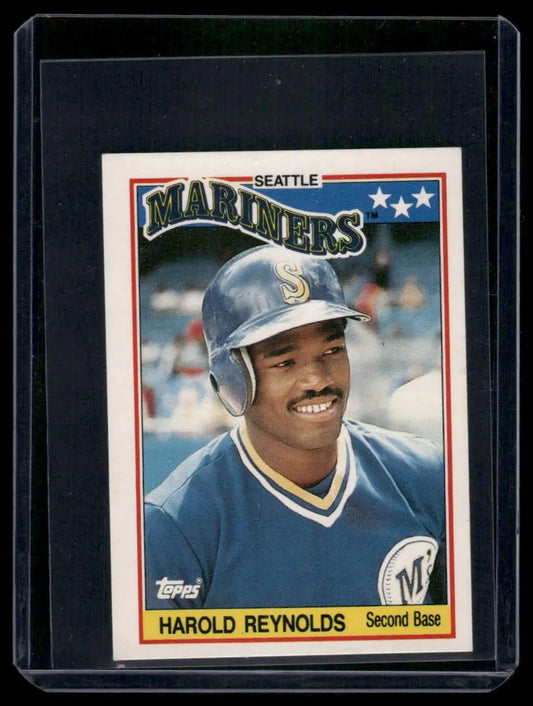 1988 Topps Harold Reynolds #60 Mini Baseball - Baseball Card Single