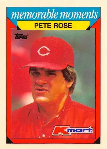 1988 Topps K-Mart Memorable Moments #22 Pete Rose NM-MT Reds ID:76807 - Baseball Card Single