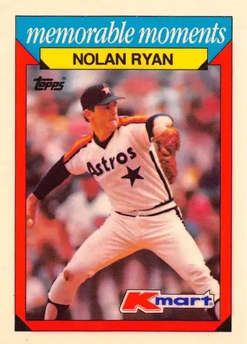 1988 Topps K-Mart Memorable Moments #23 Nolan Ryan NM-MT Astros ID:76808 - Baseball Card Single