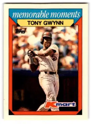 1988 Topps Kmart Memorable Moments #12 Tony Gwynn