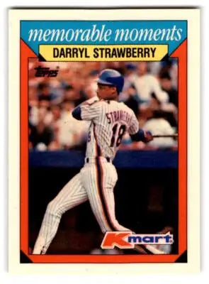 1988 Topps Kmart Memorable Moments #29 Darryl Strawberry