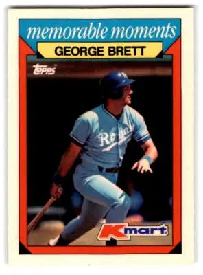 1988 Topps Kmart Memorable Moments #3 George Brett