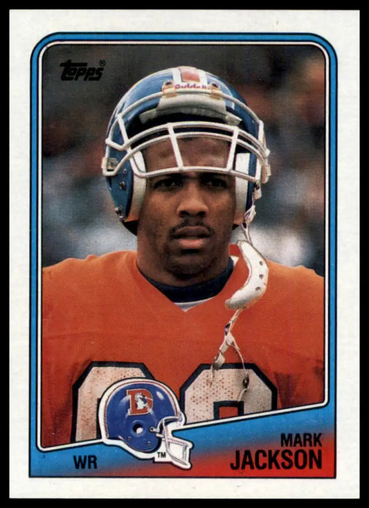 1988 Topps Mark Jackson RC 26 Denver Broncos NM - Football Card Single