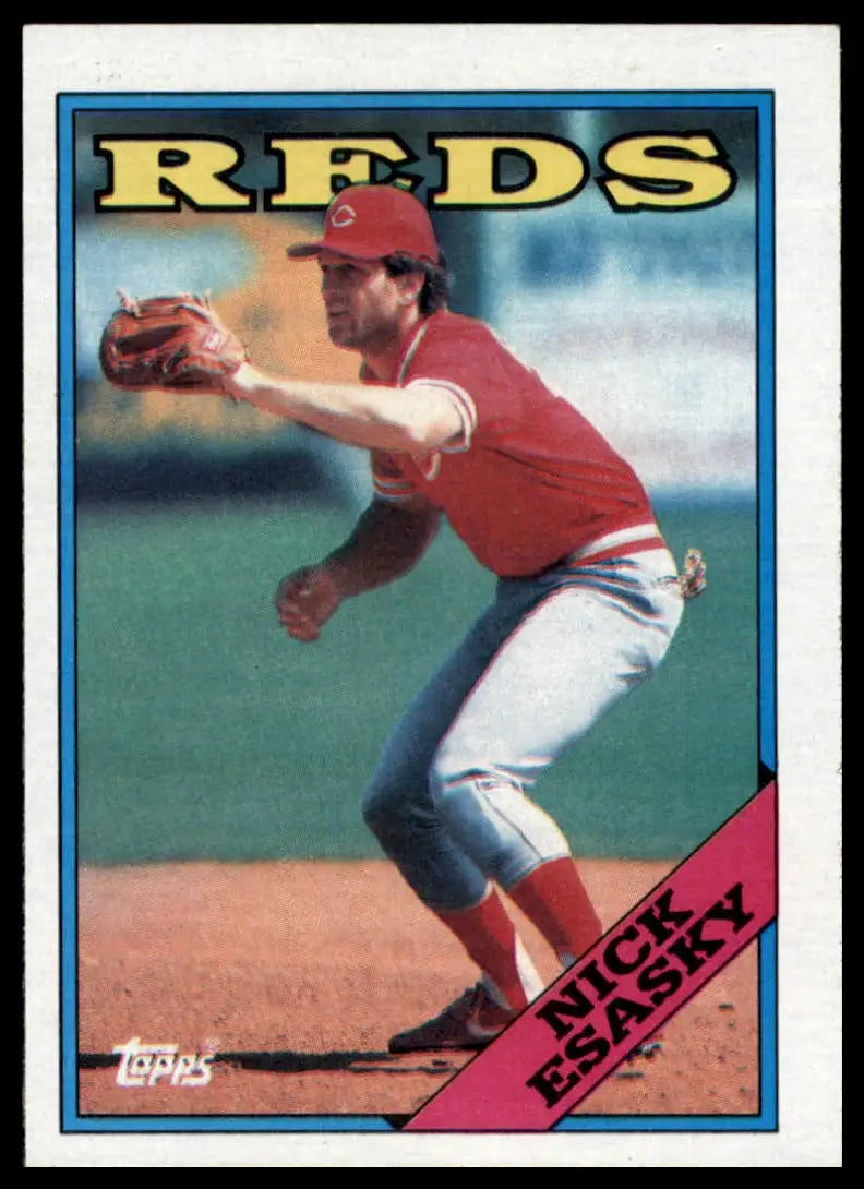 1988 Topps Nick Esasky 364 Cincinnati Reds NM - Baseball Card Single