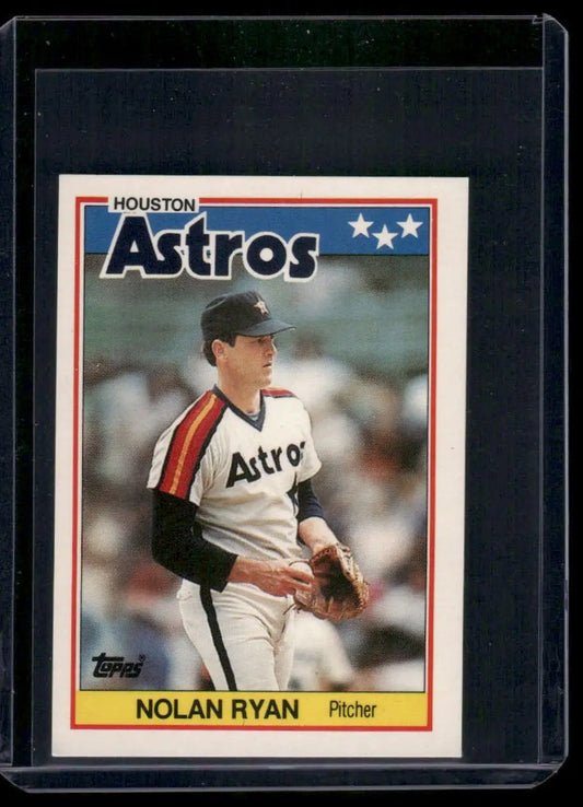 1988 Topps Nolan Ryan #62 Mini Baseball - Baseball Card Single
