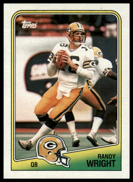 1988 Topps Randy Wright 315 Green Bay Packers NM - Football Card Single