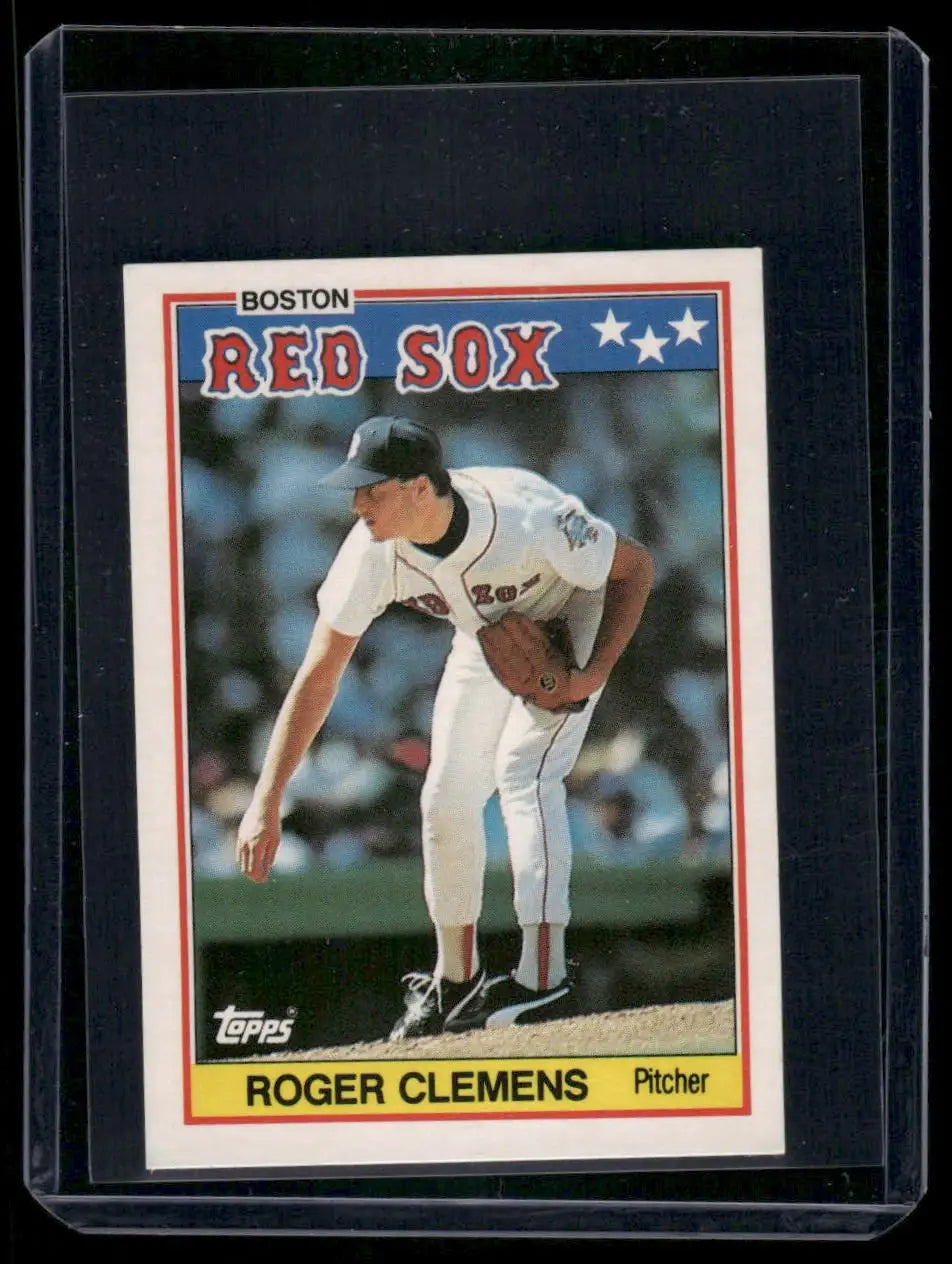1988 Topps Roger Clemens #15 Mini Baseball - Baseball Card Single