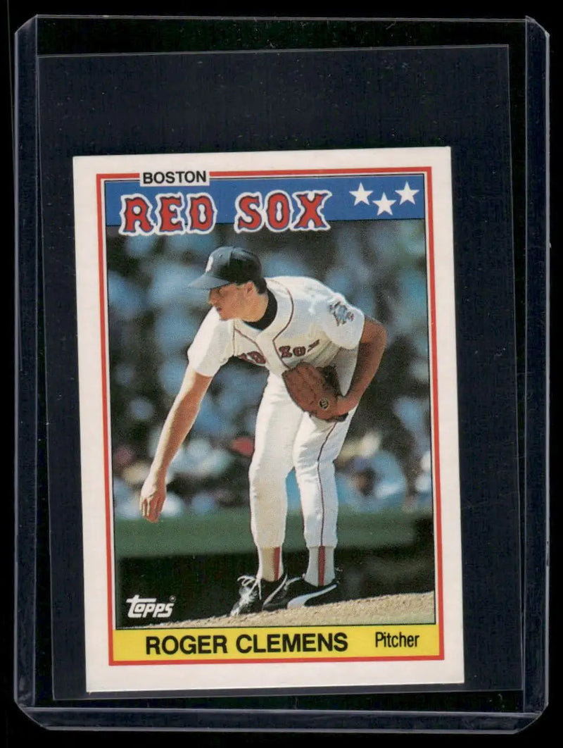 1988 Topps Roger Clemens #15 Mini Baseball - Baseball Card Single