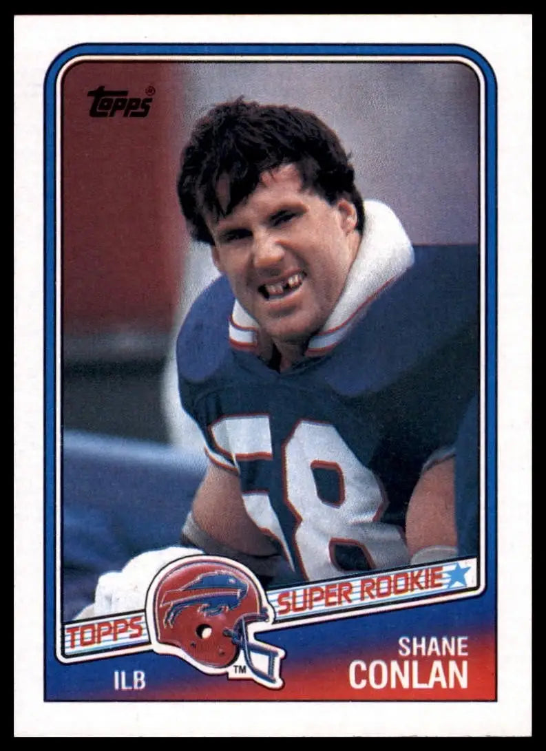 1988 Topps Shane Conlan #232 Rookie Buffalo Bills Football Card NFL Sports - Football Card Single