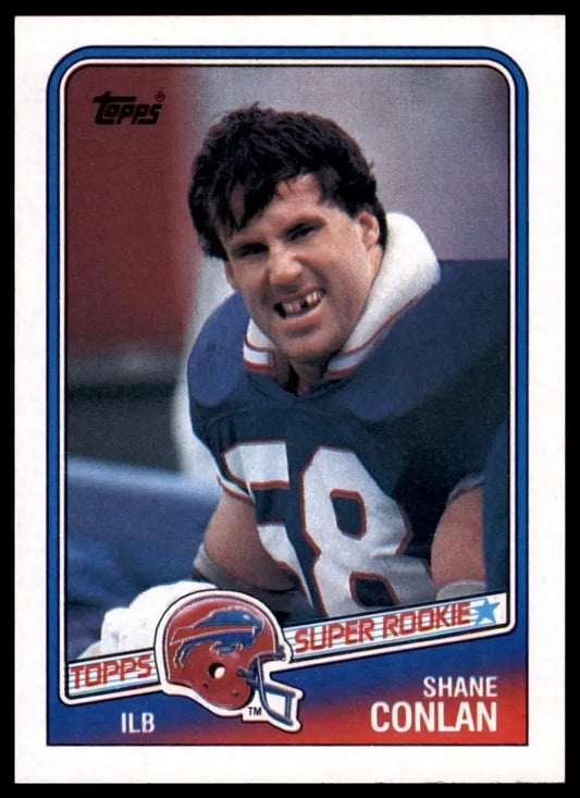 1988 Topps Shane Conlan #232 Rookie Buffalo Bills Football Card NFL Sports - Football Card Single