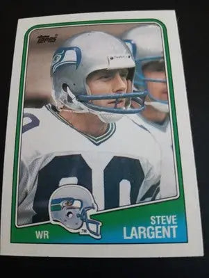 1988 Topps - Steve Largent #135. Seattle Seahawks. NRMT+