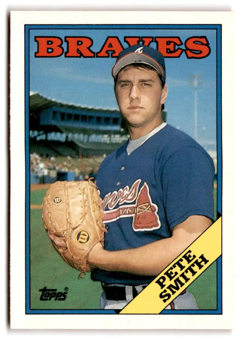 1988 Topps Traded #111T Pete Smith - Baseball Card Single
