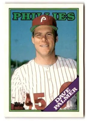 1989 Topps baseball card of David Palmer 79T David Palmer Topps Traded collectible