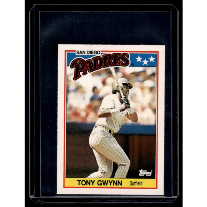 1988 Topps UK Minis #29 Tony Gwynn San Diego Padres NM-MT - Baseball Card Single