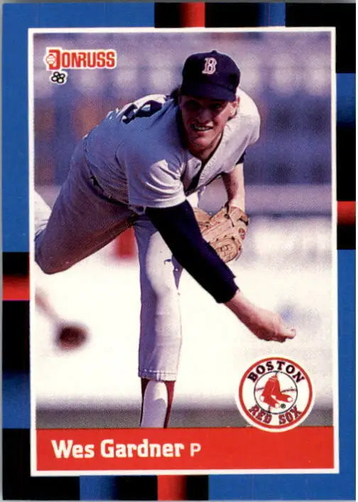 1988 Wes Gardner Donruss Baseball Card #634 - Baseball Card Single