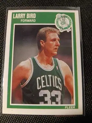 1989-90 Fleer - Larry Bird #8. Boston Celtics. NBA. NRMT+
