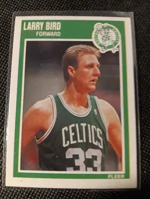 1989-90 Fleer - Larry Bird #8. Boston Celtics. NBA. NRMT+