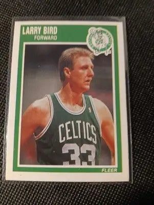 1989-90 Fleer - Larry Bird #8. Boston Celtics. NBA. NRMT+