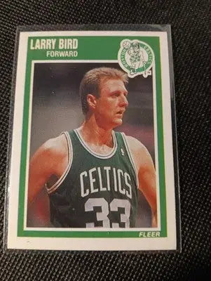 1989-90 Fleer - Larry Bird #8. Boston Celtics. NBA. NRMT+