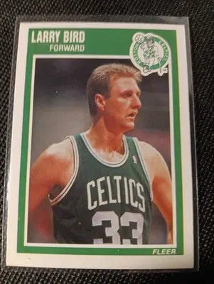 1989-90 Fleer - Larry Bird #8. Boston Celtics. NBA. NRMT+