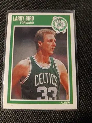 1989-90 Fleer - Larry Bird #8. Boston Celtics. NBA. NRMT+