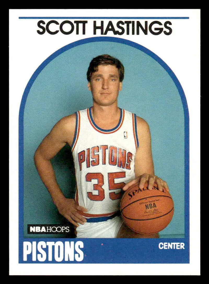 1989-90 Hoops #317 Scott Hastings - Basketball Card Single