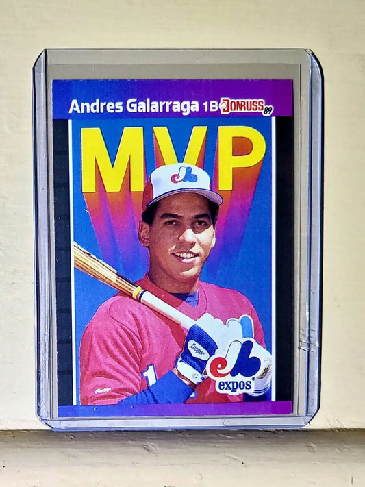 1989 Andres Galarraga Donruss Baseball Card #BC-16 - Baseball Card Single