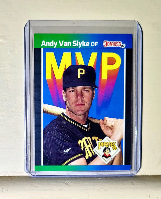 1989 Andy Van Slyke Donruss Baseball Card #BC-10 - Baseball Card Single
