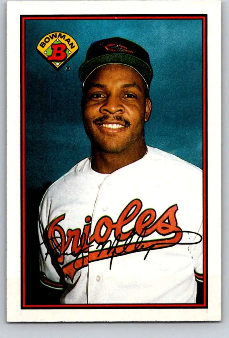1989 Bowman #10 Randy Milligan NM-MT Baltimore Orioles Baseball Card - Baseball Card Single