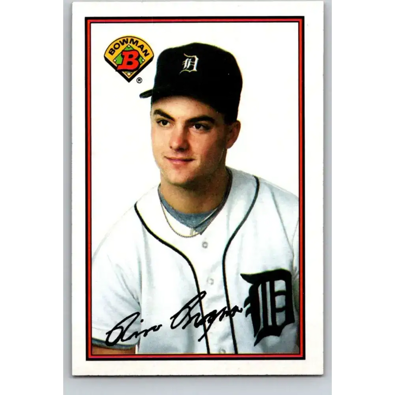 1989 Bowman #102 Rico Brogna NM-MT RC Rookie Detroit Tigers Baseball Card - Baseball Card Single