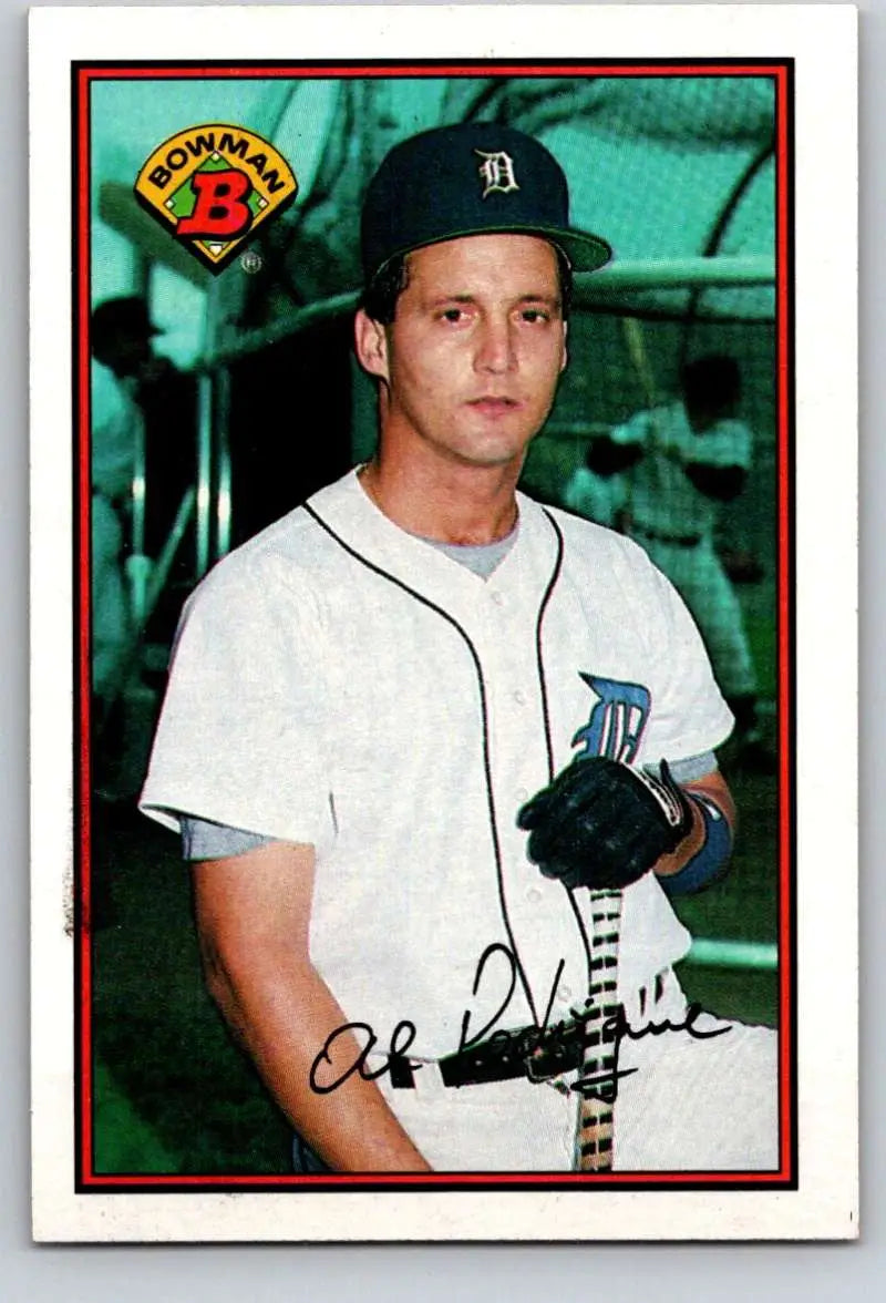 1989 Bowman #104 Al Pedrique NM-MT Detroit Tigers Baseball Card - Baseball Card Single