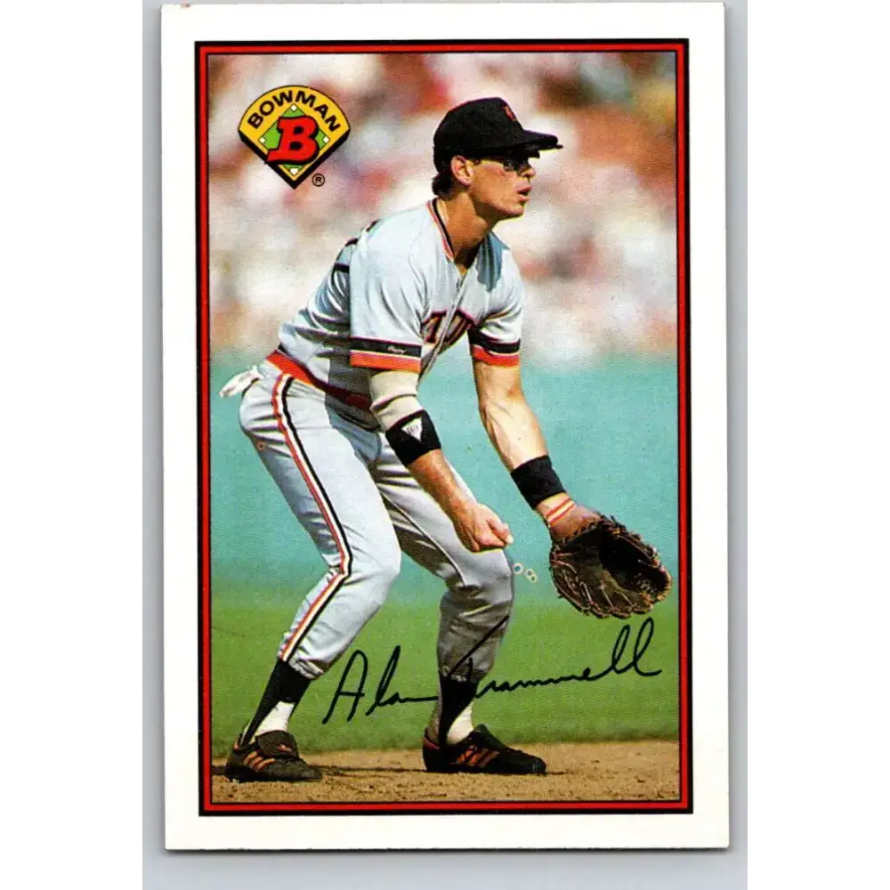 1989 Bowman #105 Alan Trammell NM-MT Detroit Tigers Baseball Card