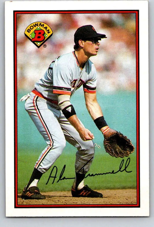 1989 Bowman #105 Alan Trammell NM-MT Detroit Tigers Baseball Card